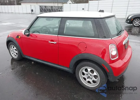 2012 Mini Cooper z USA, uszkodzony, nr VIN WMWSU3C50CT185561
